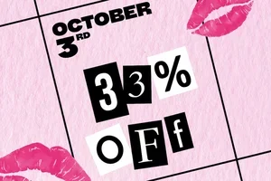 33% off EVERYTHING?! 👄 Today only