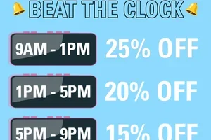 Hurry! Your discount is dropping⏰