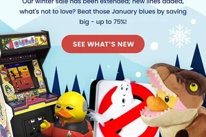 Extra Time Added On Our Winter Sale ❄️