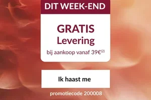 Tot -50% + gratis levering vanaf €39 🎁