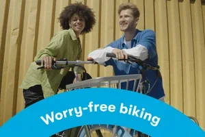Ontmoet je nieuwe zorgeloze rit 🚲