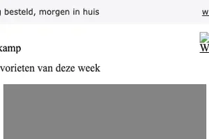 Ontdek de favorieten van deze week 👀