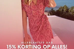 Laatste kans:15% Korting eindigt vandaag 🚀