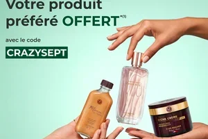 Choisissez votre produit préféré OFFERT !