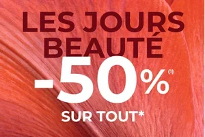 Tous nos parfums à -50% & -10% EXTRA