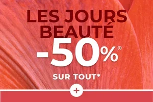 🌸 Les Jours Beauté sont là ! -50% + -10% EXTRA