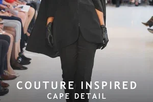 Couture Inspired: Cape Detail