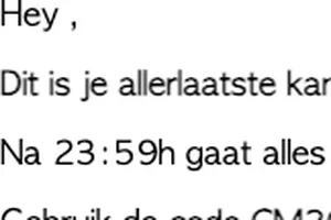 Let op: Laatste kans op superdeals