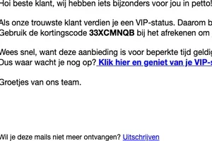 Speciale aanbieding: 10% Extra korting op alles!