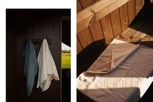 Ontspan in stijl met de Lines badgoedcollectie