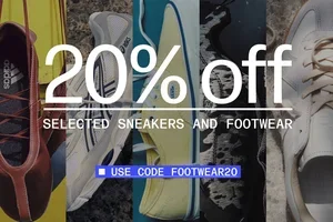 Last chance | 20% off selected sneakers & footwear