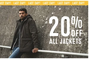 LAST DAY ⏰ | 20% off all Jackets*