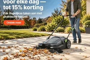 Je dagelijkse taken — tot 15% korting