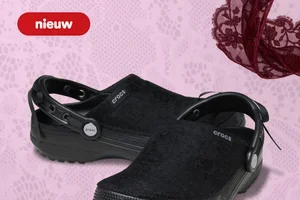 Net binnen: de Crafted Lace Clog