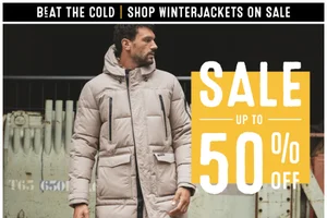 Winterjackets up to 50% off ❄️ | SALE