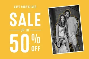 SALE up to 50% OFF 💛
