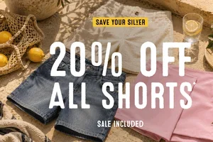 20% OFF ALL SHORTS | only today