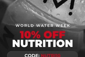 World Water Week 💧 10% OFF all Nutrition