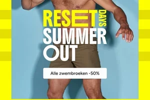 RESET: 50% korting op geselecteerde producten