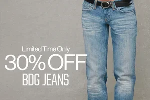 BDG Jeans · 30% Off!