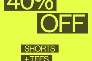 Ends Tonight! ⏰ 40% Off Shorts + Tees