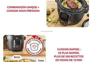 Le Cookeo Infinity à -100€ cashback. Cuisinez mieux, payez moins.