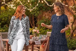 15% korting op alle jurken en blouses