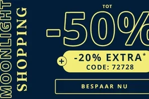 Tot wel 50% korting en 20% EXTRA - Wees er snel bij!⚡