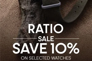 Ratio Special Offer: Extra 10% Off Selected Ratio Watches You’ll Love!