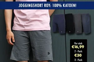 Een must-have voor elke dag: joggingshort Roy 🩳