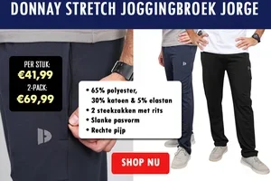 Op zoek naar een nette joggingbroek met stretch? 👀💪