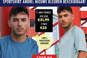 Jouw favoriete sportshirt, nu in 2 nieuwe kleuren👕🔥