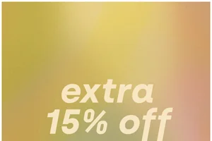 You have an active extra 15% off