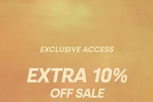 Private access: extra 10% off sale up to 70% off