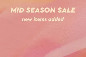Mid Season Sale: new items added