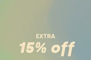 Extra 15% off everything