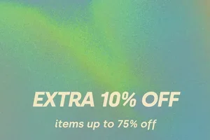 EXTRA 10% off Outlet area