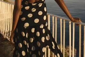 Stripes and polka dots: the summer dress code