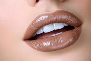 Deze Lipduo met Lipstick en Lipgloss pas perfect bij de bruine trendkleur van het komende seizoen!