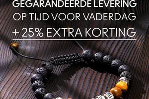 Laatste dagen: op tijd geleverd voor Vaderdag + 25% korting
