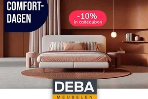 NU: Comfortdagen bij DEBA: ontvang 10% in cadeaubon! 😍