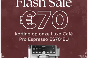 Flash Sale: €70 korting op Luxe Café Pro