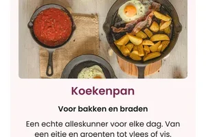 Eén pan voor alles? Niet helemaal.