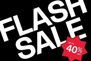 Flash sale: Bespaar tot 40%