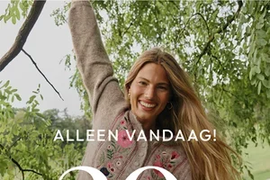 20% korting op alle truien & cardigans