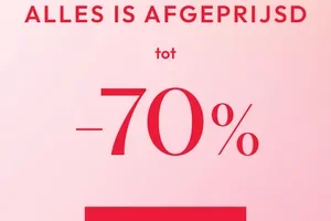Sale tot -70% 🚨 Shop makkelijk per korting