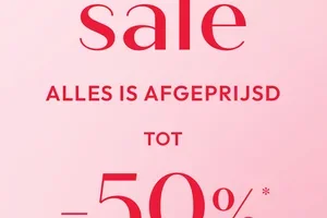 Alles is afgeprijsd tot -50 %  🛒