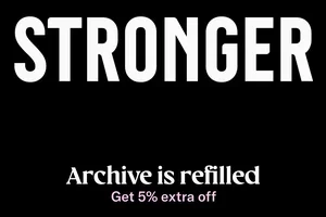 Archive aangevuld + 5% extra korting