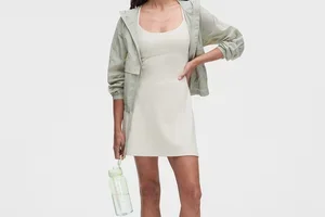 Dresses and skirts, hot right now.