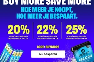 25 % korting op BODYLAB producten 💪!
